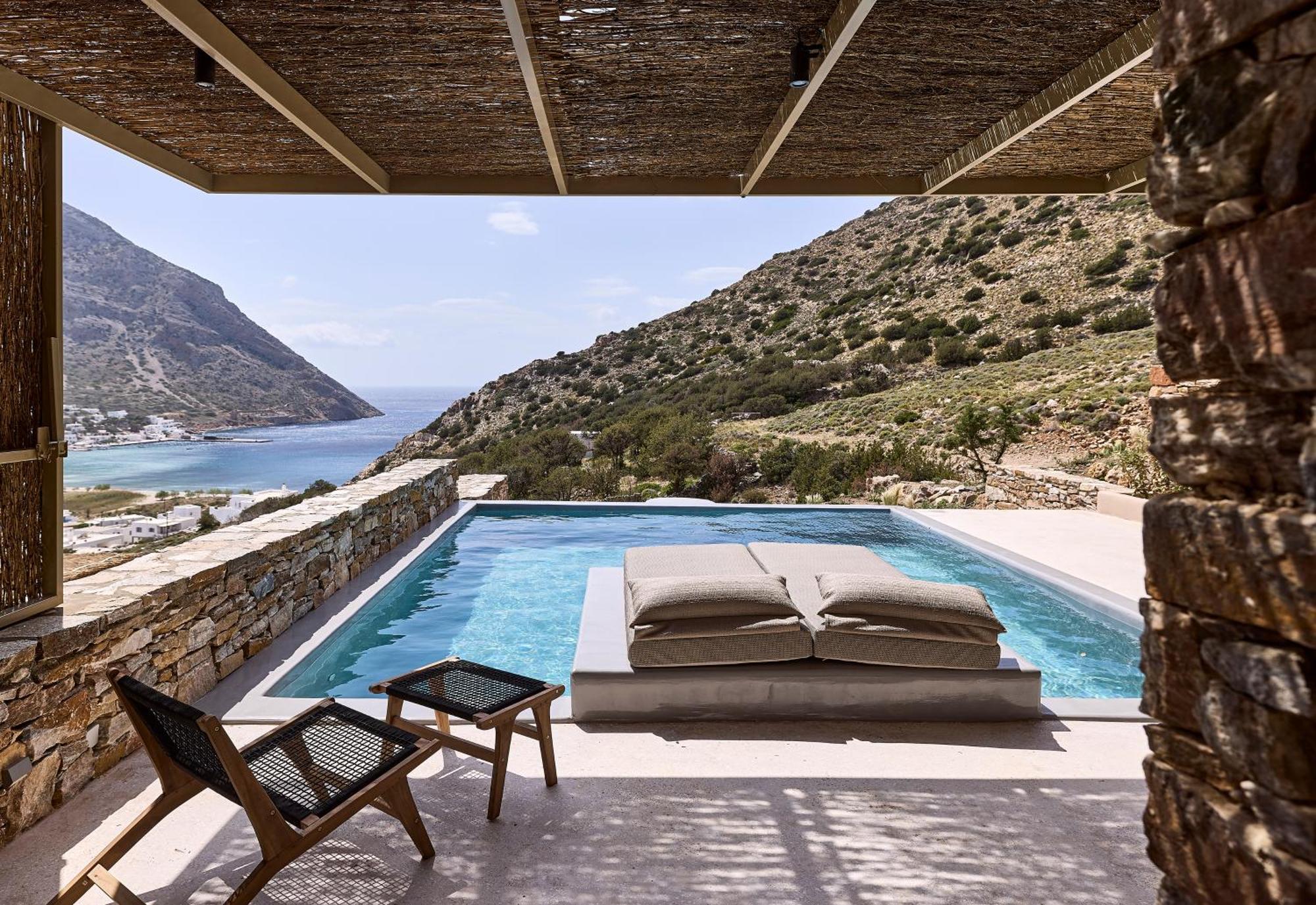 Apsila Pool Suites Kamares  Habitación foto