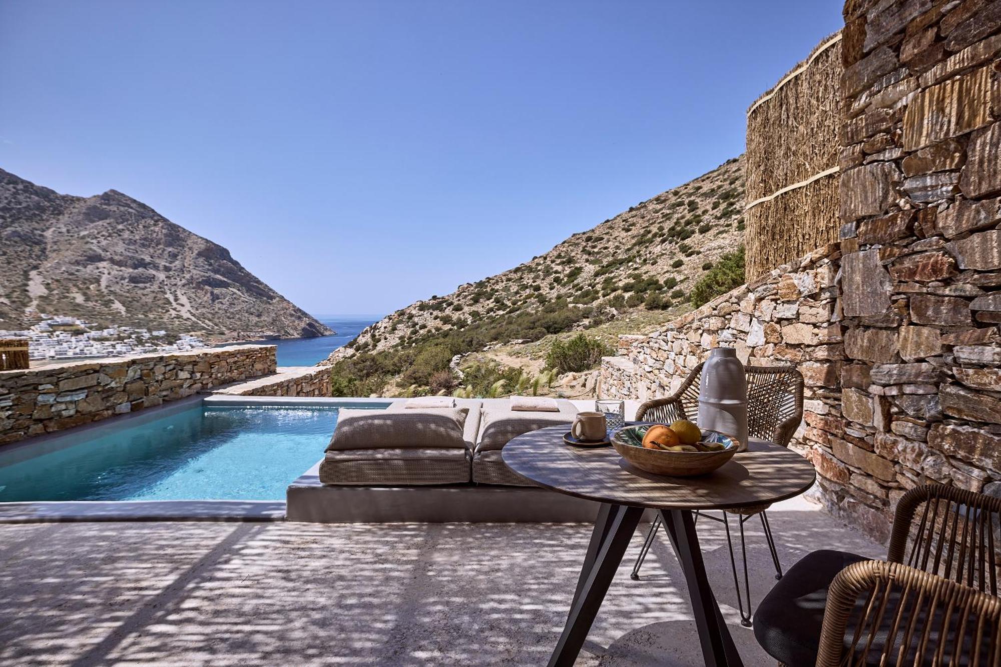 Apsila Pool Suites Kamares  Habitación foto