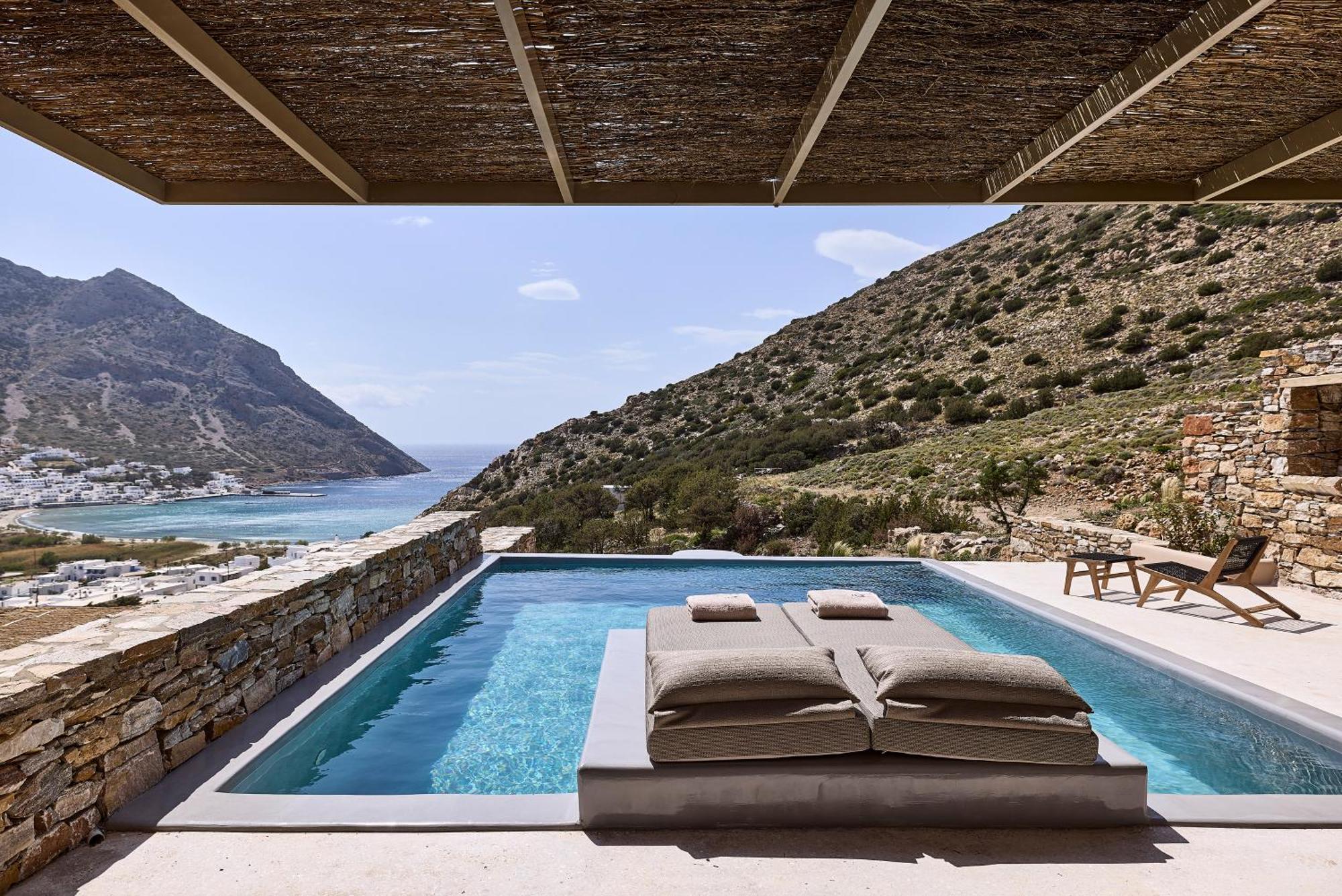 Apsila Pool Suites Kamares  Habitación foto